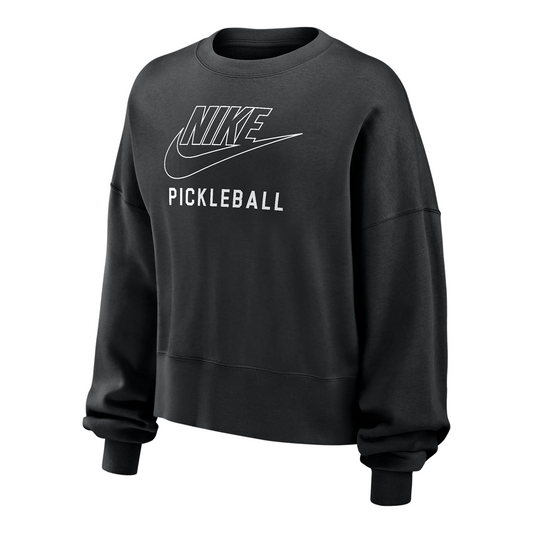 [Women's] Nike Phoenix Fleece Women's Pickleball Crew-Neck Sweatshirt